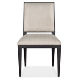Linn Cove Side Chair, Charred Black, Set of 2-Furniture - Dining-High Fashion Home
