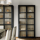 Shou Sugi Ban Cabinet, Shadow-Furniture - Storage-High Fashion Home