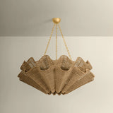 Hayworth Chandelier, Vintage Gold Leaf