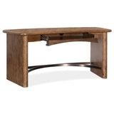 Romano Writing Desk, Golden Brown-Furniture - Office-High Fashion Home