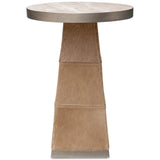 Vaquero Spot Table, Travertine
