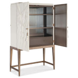 Dream Weaver Bar Cabinet, Cream-Furniture - Storage-High Fashion Home