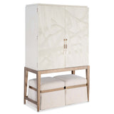 Dream Weaver Bar Cabinet, Cream-Furniture - Storage-High Fashion Home