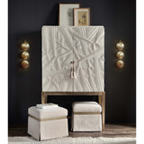 Dream Weaver Bar Cabinet, Cream-Furniture - Storage-High Fashion Home
