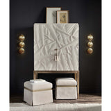 Dream Weaver Pouf, Inverness Natural-Furniture - Chairs-High Fashion Home