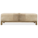 Holy Cow Bench, Beige-Furniture - Benches-High Fashion Home