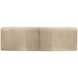 Holy Cow Bench, Beige-Furniture - Benches-High Fashion Home