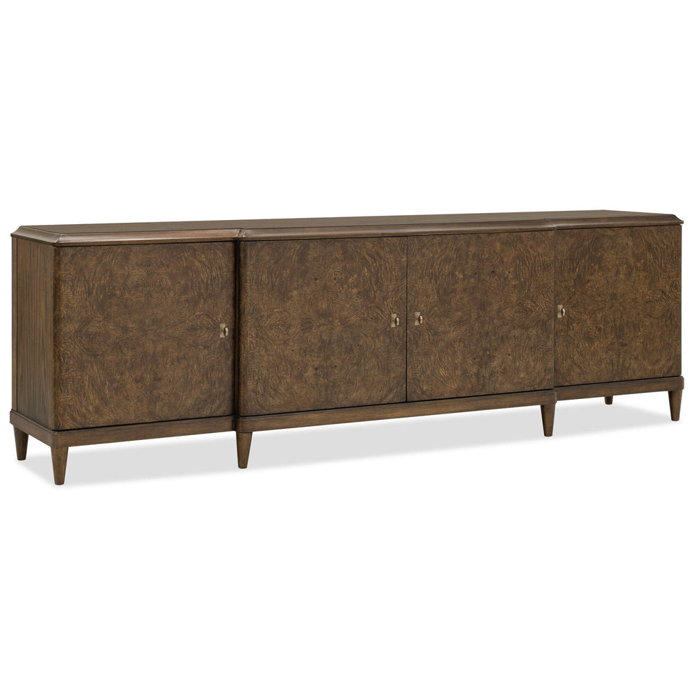 Burleigh Entertainment Console, Cathedral Walnut