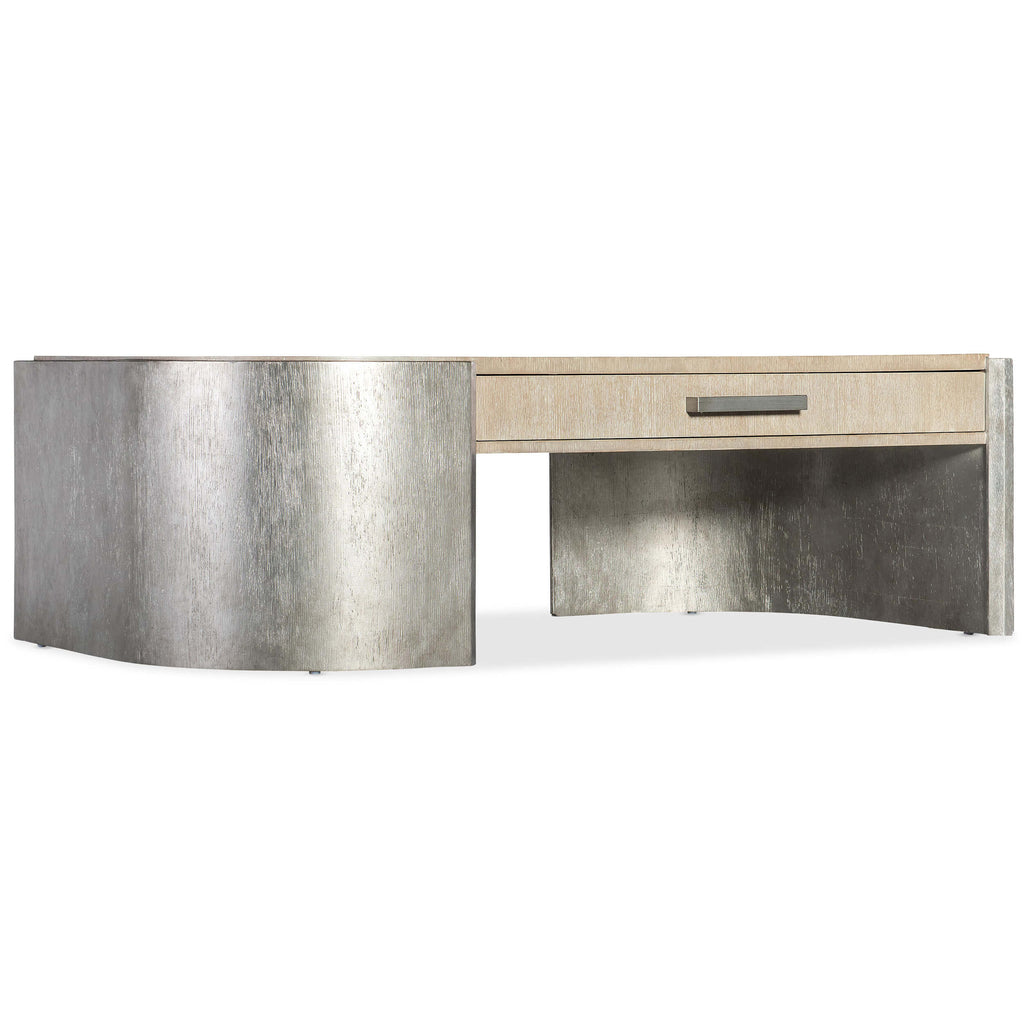 Silverfrost Cocktail Table, Light Wood – High Fashion Home
