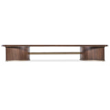 Contours Cocktail Table, Dark Walnut