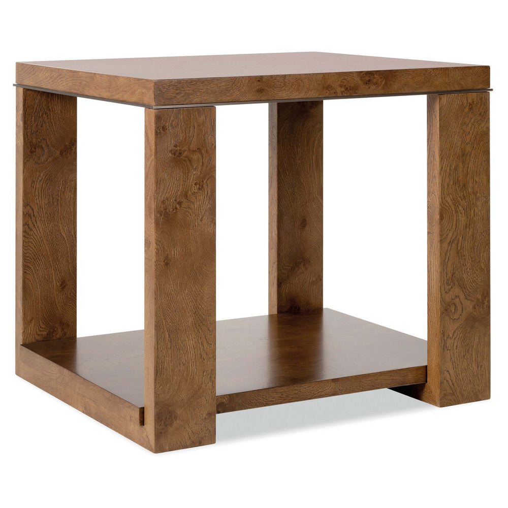 Mulholland End Table, Golden Brown-Furniture - Accent Tables-High Fashion Home