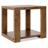 Mulholland End Table, Golden Brown-Furniture - Accent Tables-High Fashion Home