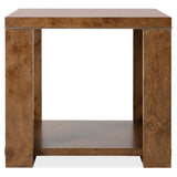 Mulholland End Table, Golden Brown-Furniture - Accent Tables-High Fashion Home