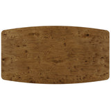 Romano Rectangle Cocktail Table, Golden Brown-Furniture - Accent Tables-High Fashion Home