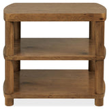 Romano End Table, Golden Brown-Furniture - Accent Tables-High Fashion Home