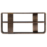 Edmun Sofa Table, Dark Wood-Furniture - Accent Tables-High Fashion Home