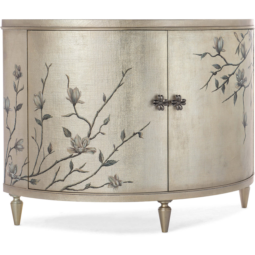 Marguerite Demilune Chest, Champagne-Furniture - Storage-High Fashion Home