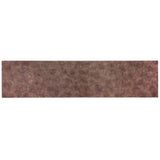 Taj Console Table, Mottled Silver Leaf