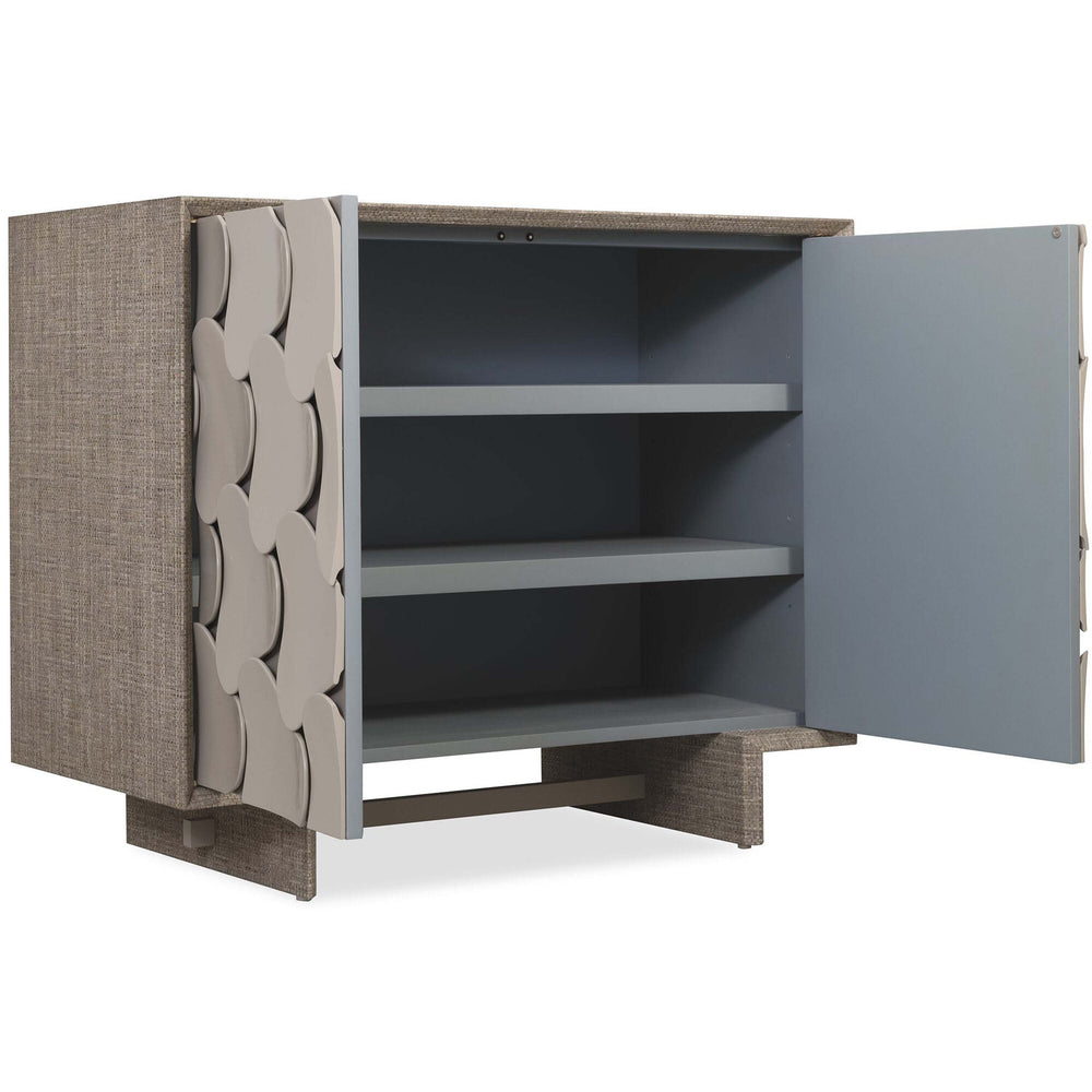 Pinwheel Chest, Gray-Furniture - Storage-High Fashion Home