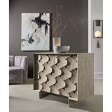 Pinwheel Chest, Gray-Furniture - Storage-High Fashion Home