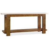 Mulholland Console Table, Warm Oak-Furniture - Accent Tables-High Fashion Home