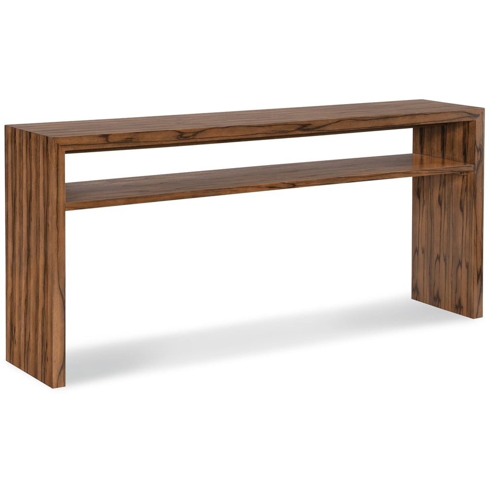 Rivington Console Table, Warm Medium Wood