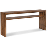 Rivington Console Table, Warm Medium Wood