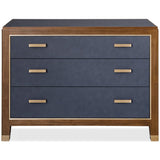 Gene Accent Drawer Chest, Navy