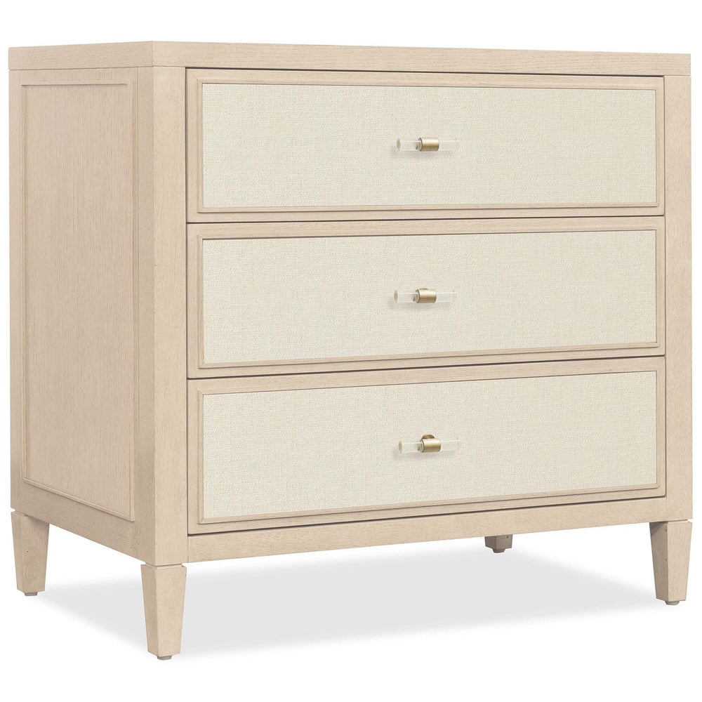 Be My Guest Nightstand, Limestone-Furniture - Bedroom-High Fashion Home