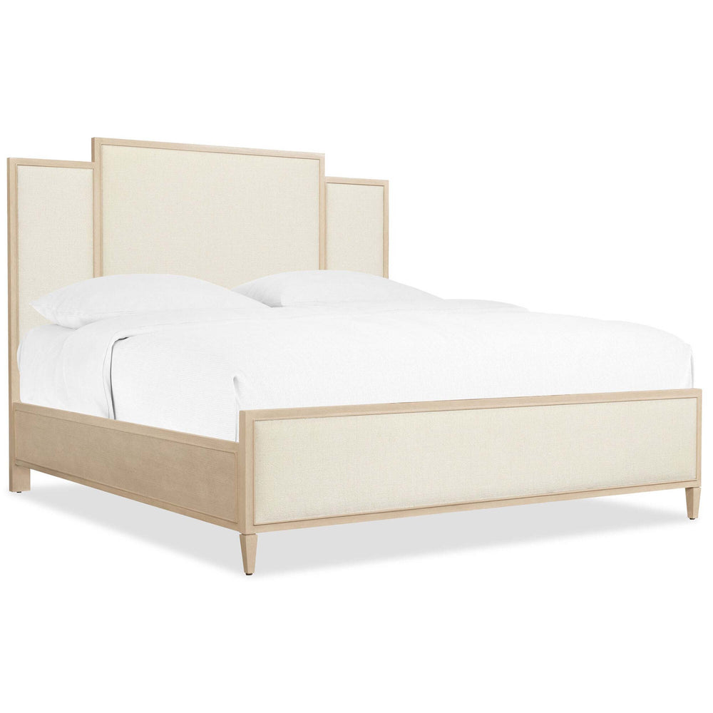 Melange Panel Beds, Limestone-Furniture - Bedroom-High Fashion Home