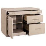 Marlowe Workstation, Limestone-Furniture - Office-High Fashion Home