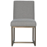 Cooper Dining Chair, Sky Silver/Bronze, Set of 2