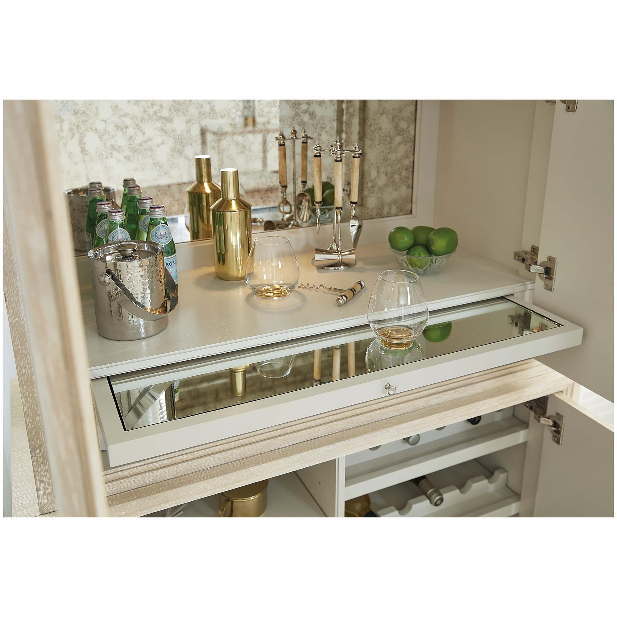 Chic sales bar cabinet