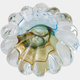 Anemone Ribbed Sculpture, Topaz/Blue