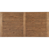Big Sky Trestle Dining Table, Vintage Natural-Furniture - Dining-High Fashion Home