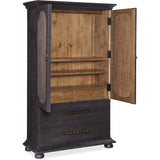 Big Sky Small Wardrobe, Charred Timber-Furniture - Storage-High Fashion Home