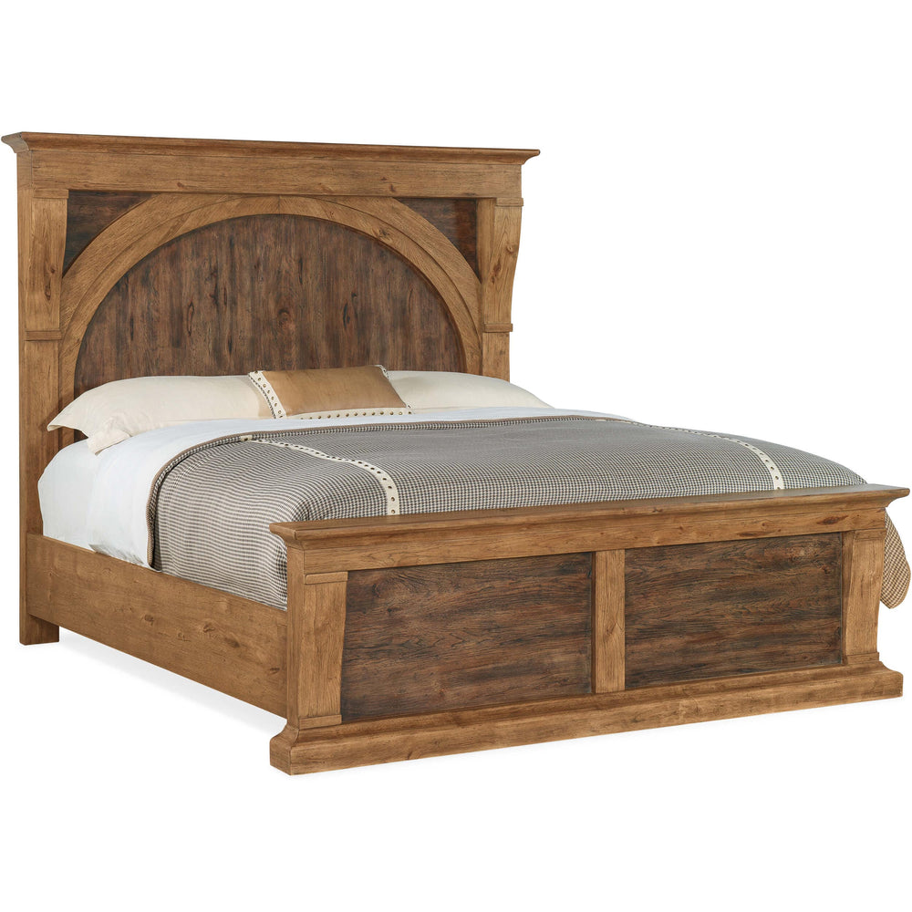 Big Sky King Bed, Vintage Natural-Furniture - Bedroom-High Fashion Home