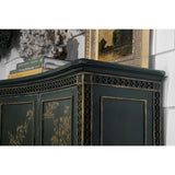 Charleston 2 Door Accent Chest, Charleston Green-Furniture - Storage-High Fashion Home