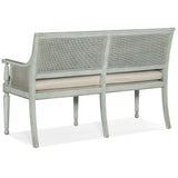 Charleston Bench, Haint Blue-Furniture - Benches-High Fashion Home