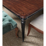 Charleston Rectangular Dining Table, Black Cherry-Furniture - Dining-High Fashion Home