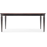 Charleston Rectangular Dining Table, Black Cherry-Furniture - Dining-High Fashion Home