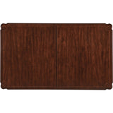 Charleston Rectangular Dining Table, Black Cherry-Furniture - Dining-High Fashion Home