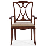 Charleston Seat Arm Chair, Maraschino Cherry, Set of 2-Furniture - Dining-High Fashion Home