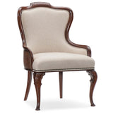 Charleston Upholstered Arm Chair, Maraschino Cherry, Set of 2-Furniture - Dining-High Fashion Home