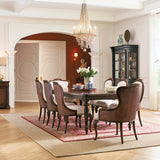 Charleston Upholstered Side Chair, Maraschino Cherry, Set of 2-Furniture - Dining-High Fashion Home