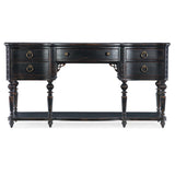 Charleston Five-Drawer Server, Black Cherry-Furniture - Dining-High Fashion Home