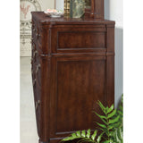 Charleston 7 Drawer Dresser, Maraschino Cherry-Furniture - Bedroom-High Fashion Home