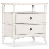 Charleston Nightstand, White Heron-Furniture - Bedroom-High Fashion Home