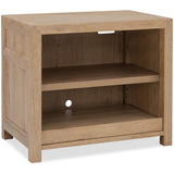 Driftwood Open Shelf Cabinet, Buckboard