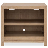 Driftwood Open Shelf Cabinet, Buckboard